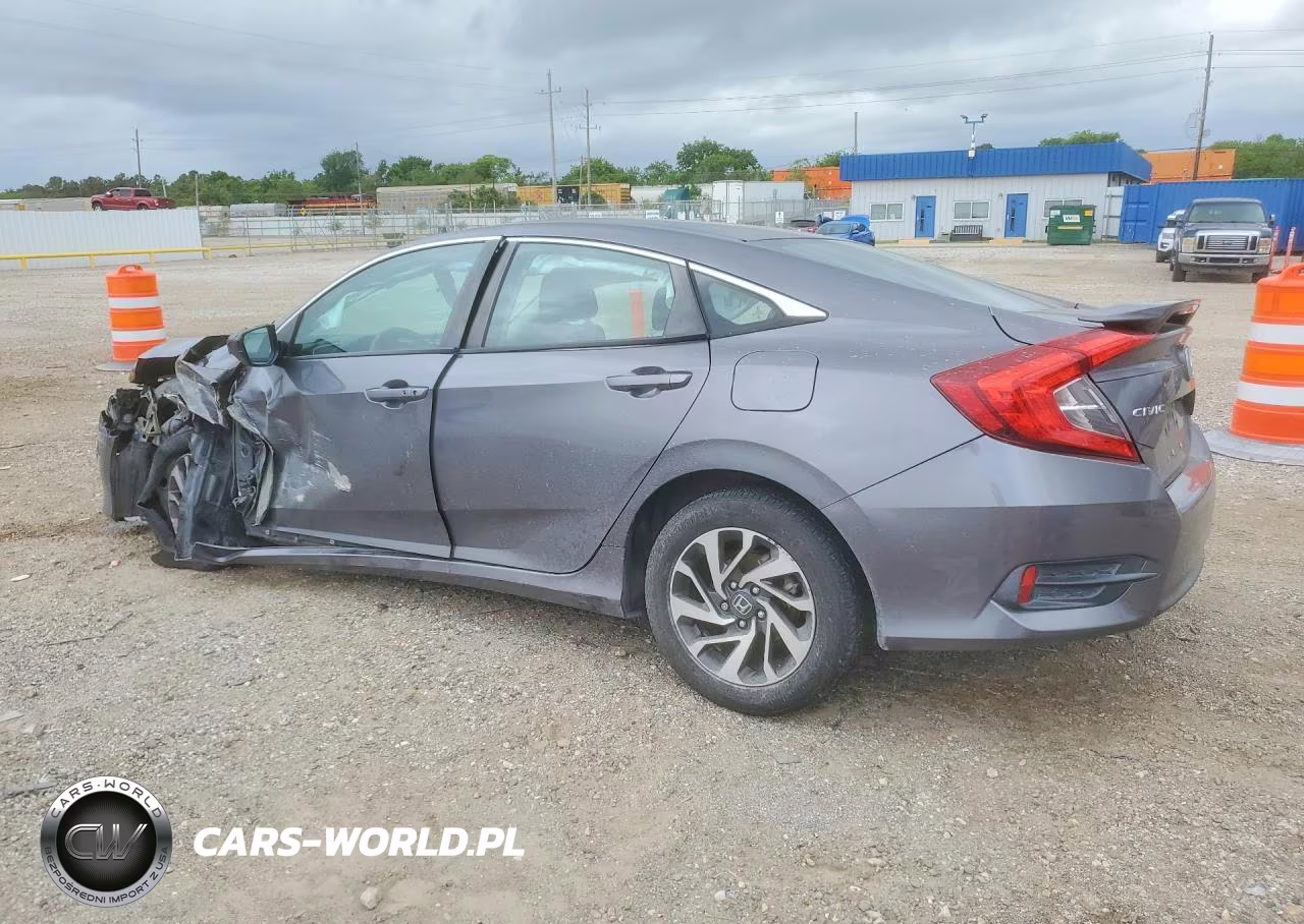 2016 Honda Civic Ex VIN:19XFC2F73GE002618 - 2