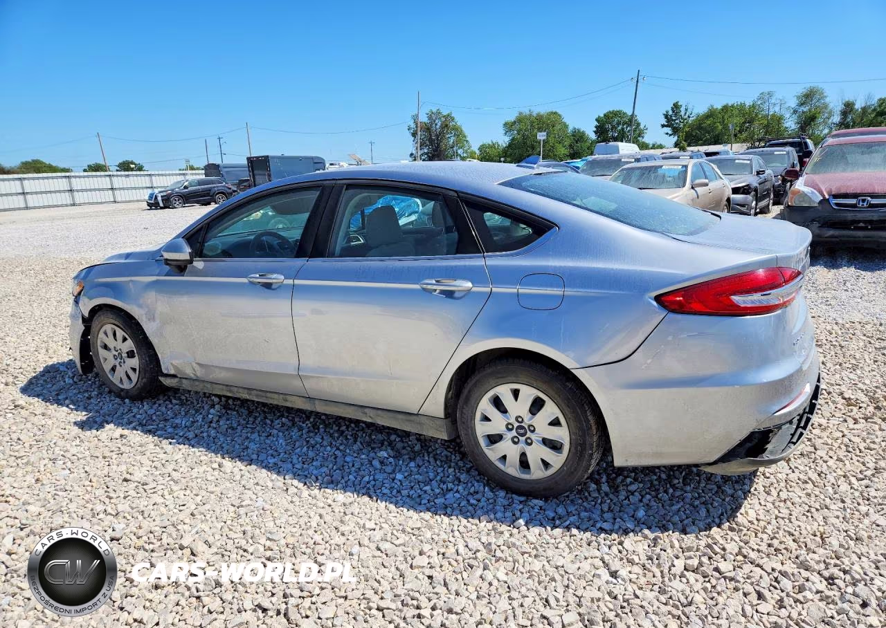 2020 Ford Fusion S VIN:3FA6P0G77LR162887 - 2