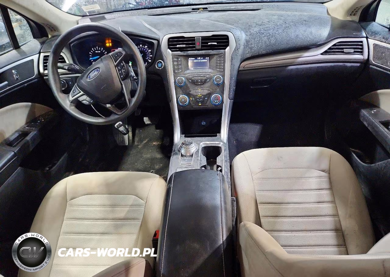 2020 Ford Fusion S VIN:3FA6P0G77LR162887 - 8