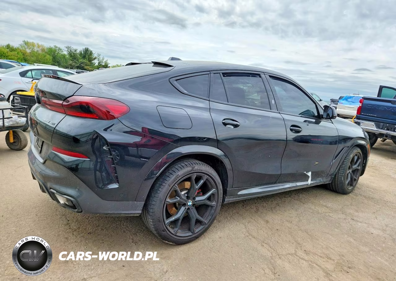 2025 BMW X6 xDrive40I VIN:5UX33EX03S9W72705 - 3