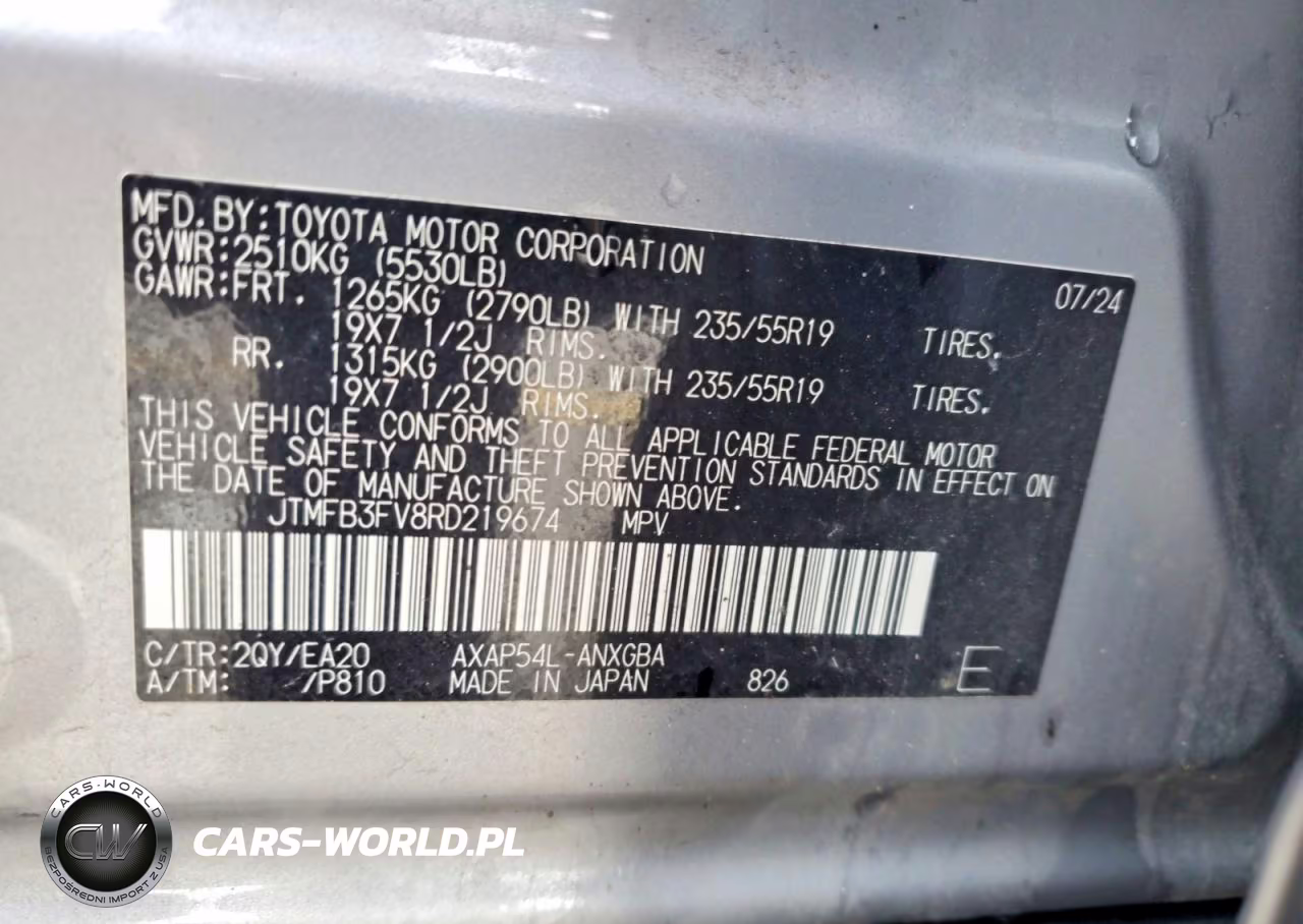 2024 Toyota Rav4 Prime Xse VIN:JTMFB3FV8RD219674 - 14