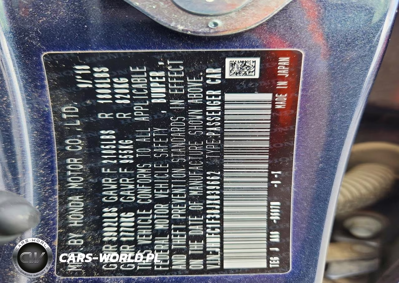 2018 Honda Civic Ex VIN:JHMFC1F38JX039662 - 12