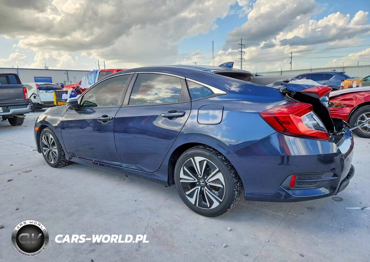 2018 Honda Civic Ex VIN:JHMFC1F38JX039662 - 2