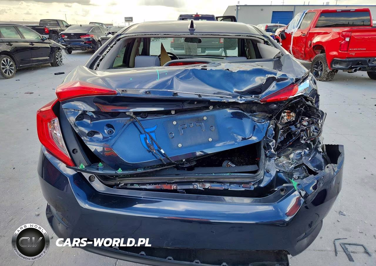2018 Honda Civic Ex VIN:JHMFC1F38JX039662 - 6