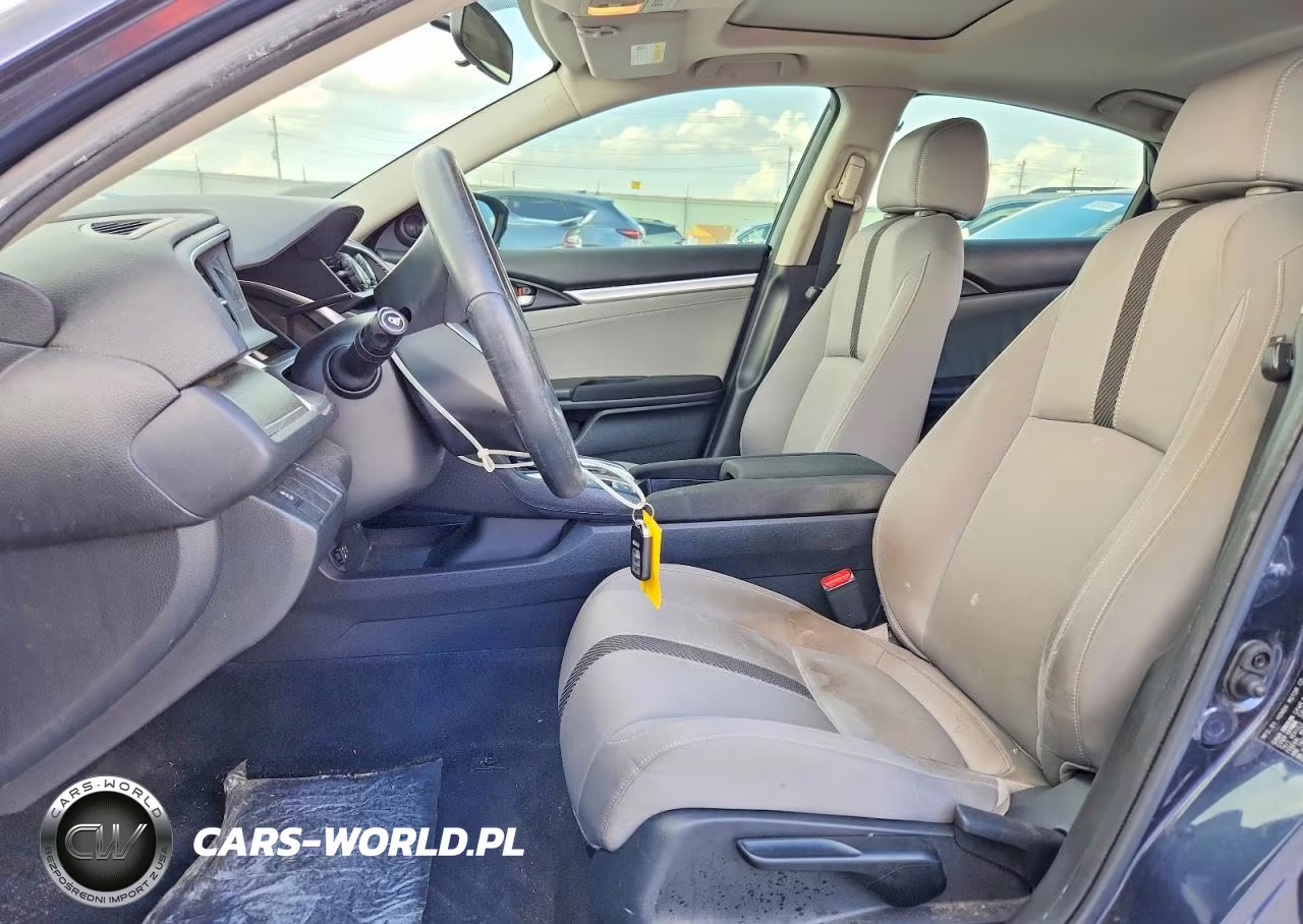 2018 Honda Civic Ex VIN:JHMFC1F38JX039662 - 7
