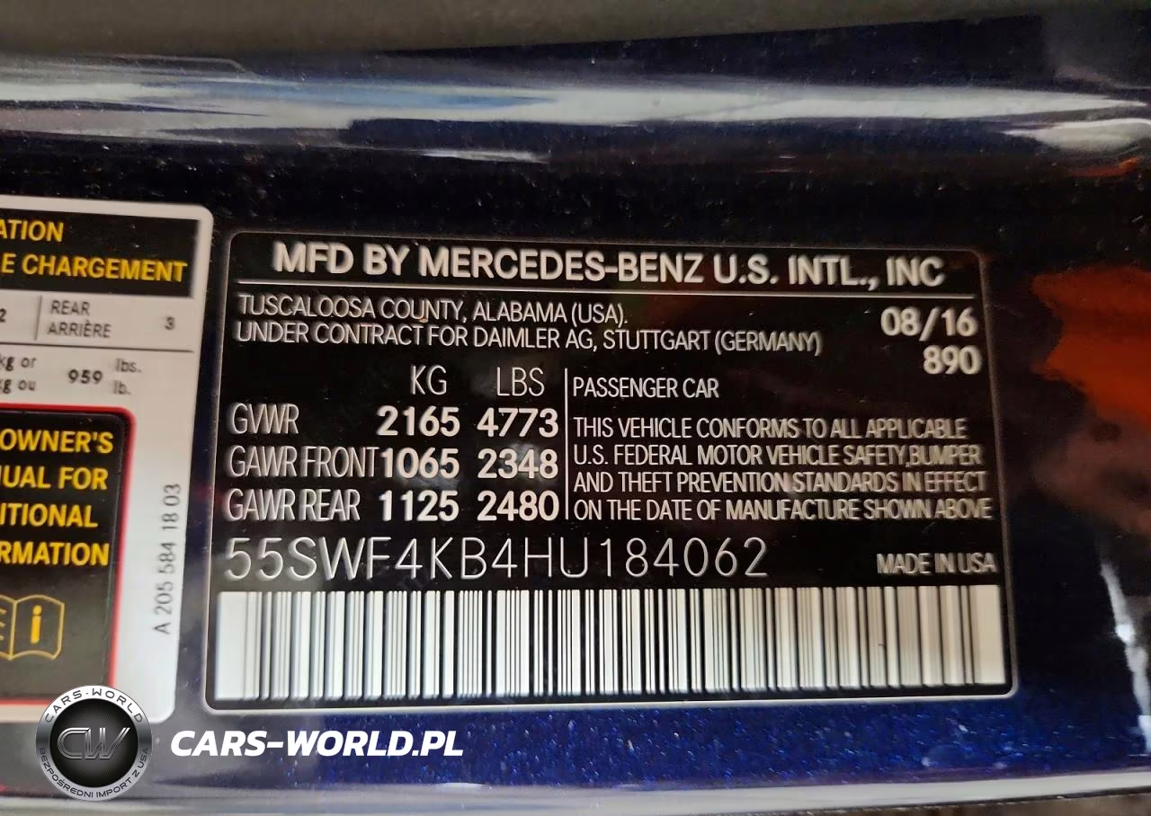 2017 Mercedes-Benz C 300 4Matic VIN:55SWF4KB4HU184062 - 12