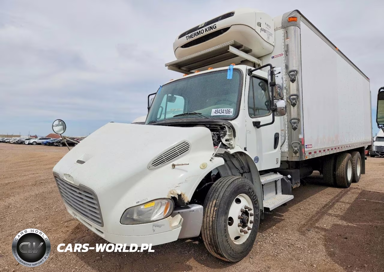 2018 Freightliner Business Class M2 Refrigerated Box Truck VIN:3ALHCYFE9JDJK7631 - 2