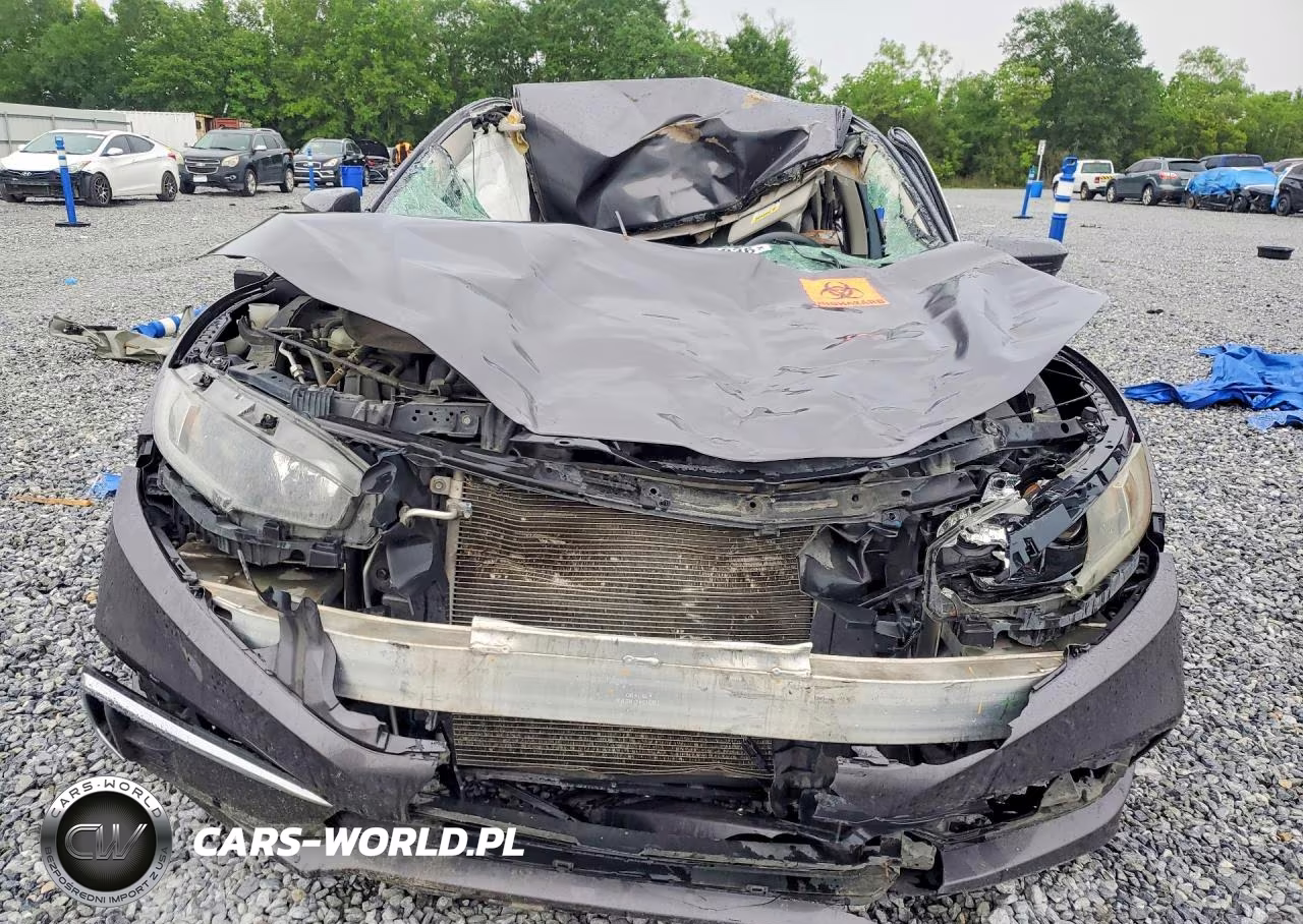 2019 Honda Civic Lx VIN:19XFC2F60KE044454 - 5