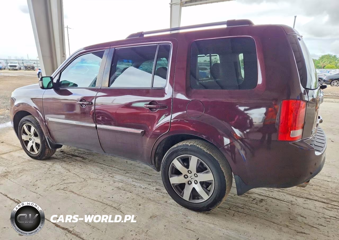 2012 Honda Pilot Touring VIN:5FNYF4H97CB064005 - 2