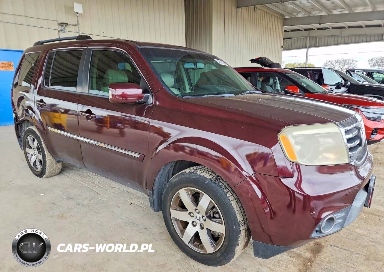 2012 Honda Pilot Touring VIN:5FNYF4H97CB064005 - 4