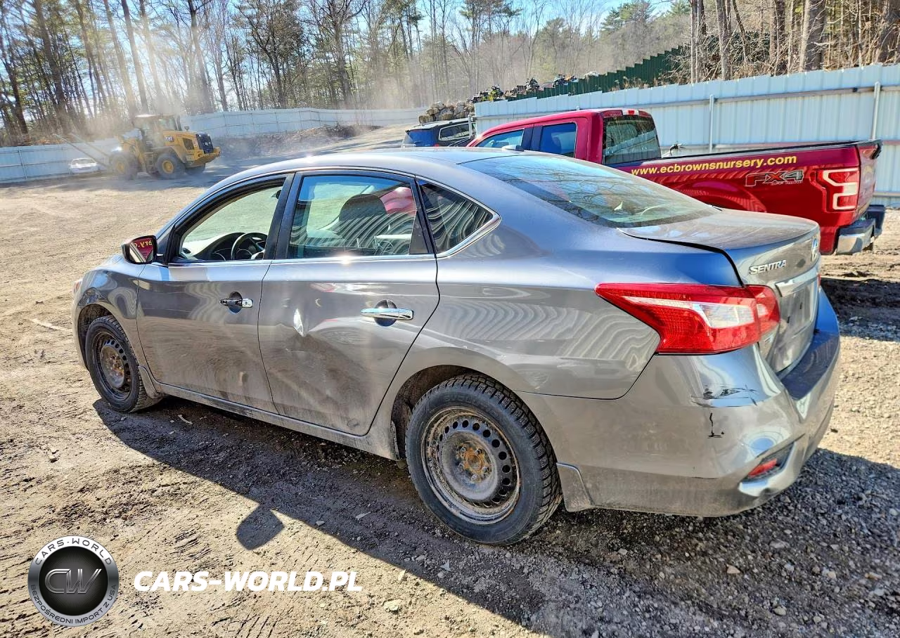2017 Nissan Sentra Sv VIN:3N1AB7AP9HY371083 - 2