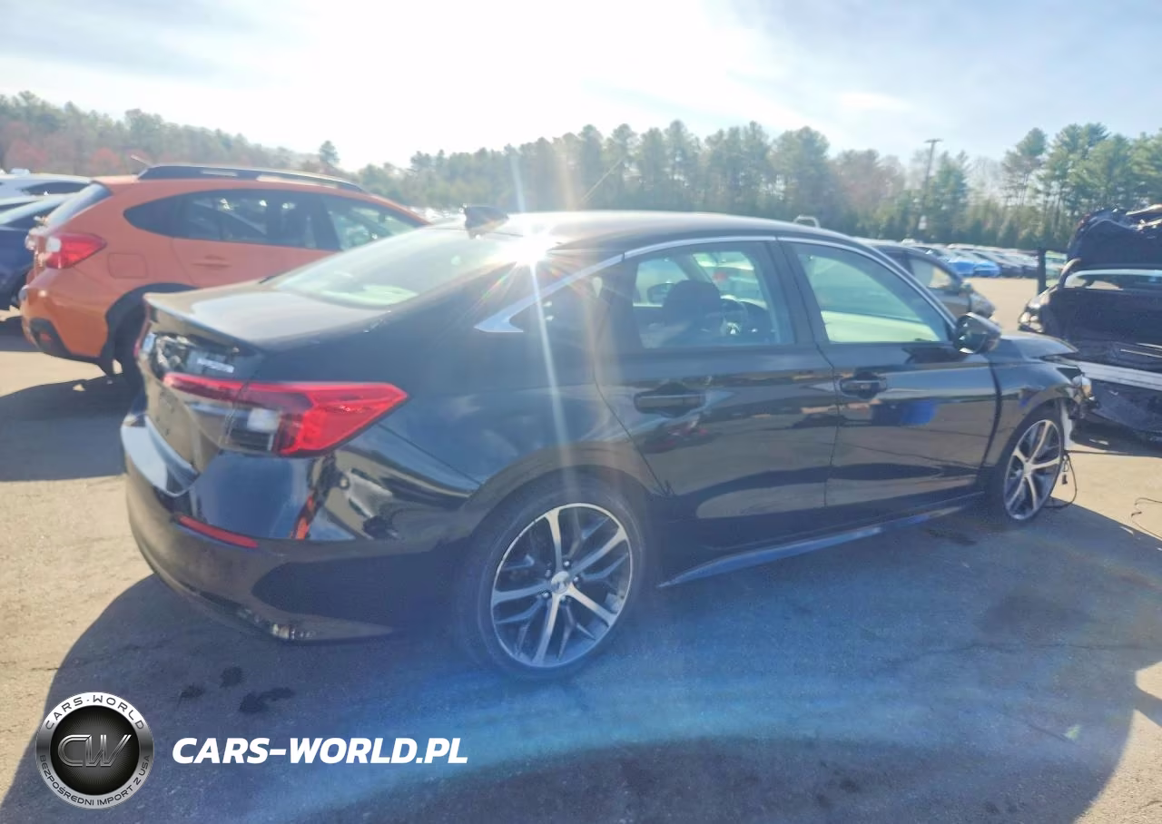 2022 Honda Civic Touring VIN:2HGFE1F95NH312729 - 3
