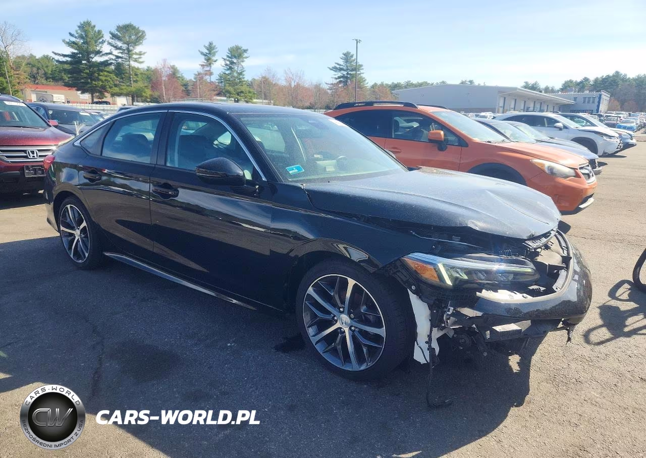 2022 Honda Civic Touring VIN:2HGFE1F95NH312729 - 4