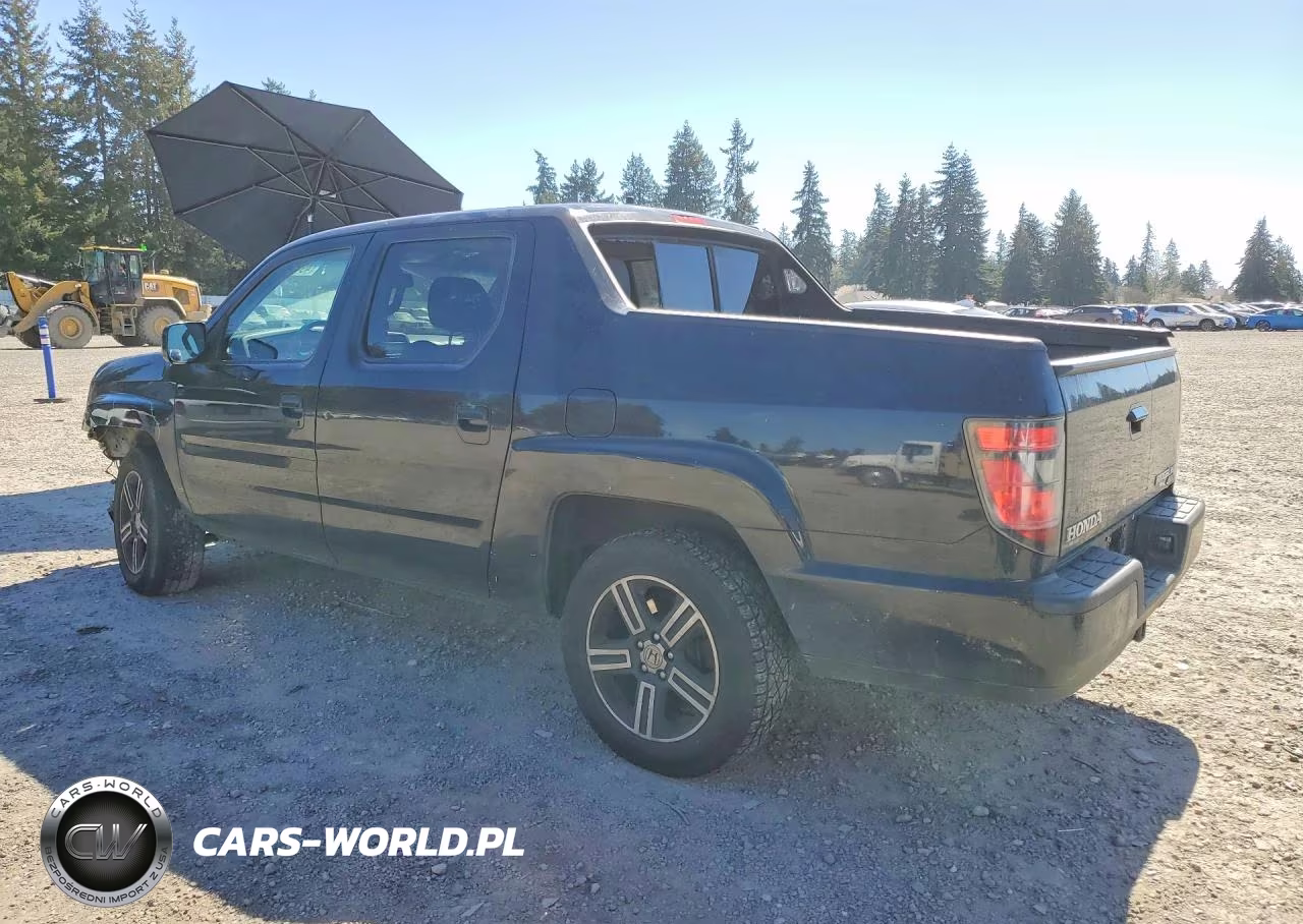 2014 Honda Ridgeline Sport VIN:5FPYK1F71EB502538 - 2