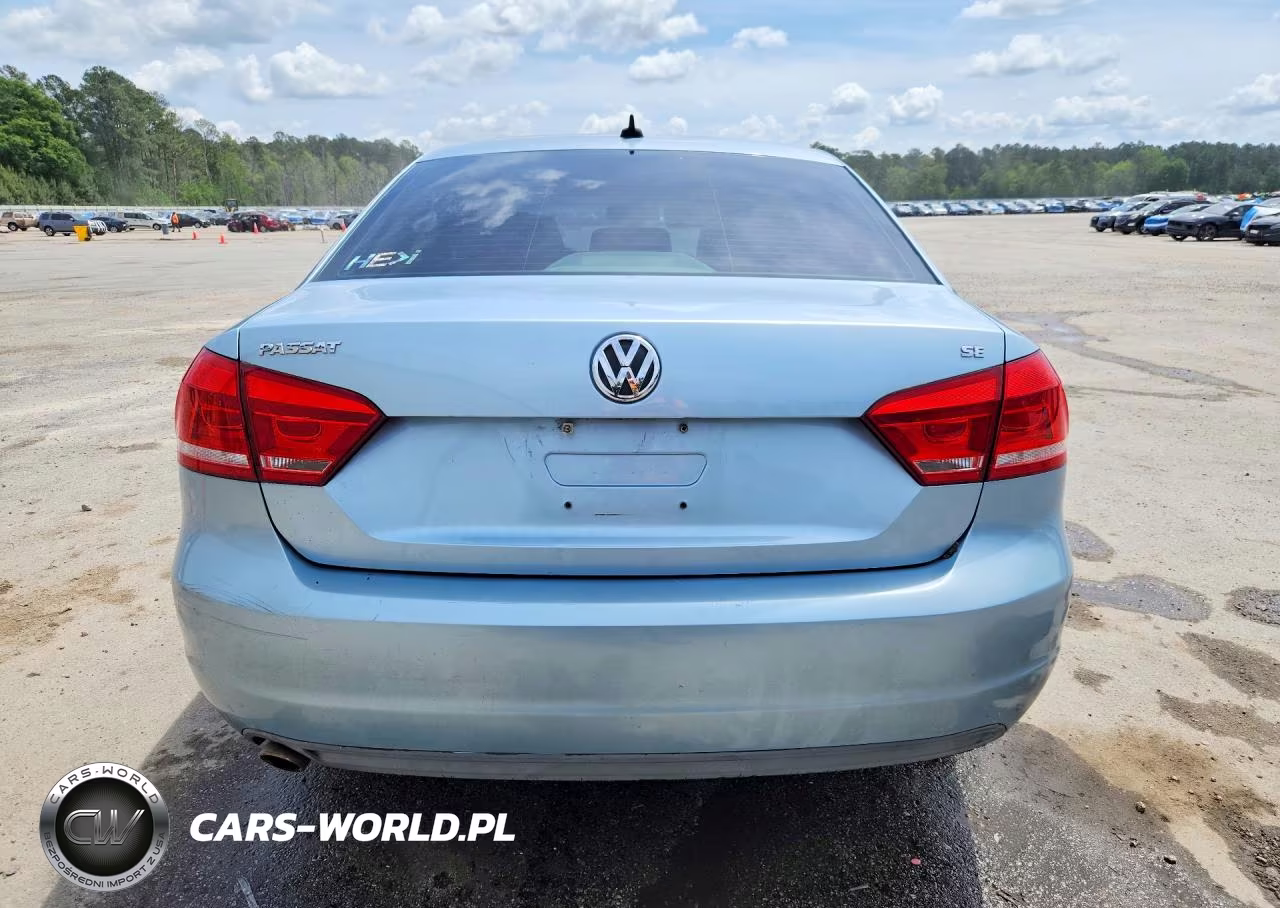 2013 Volkswagen Passat Se VIN:1VWBP7A3XDC082519 - 6