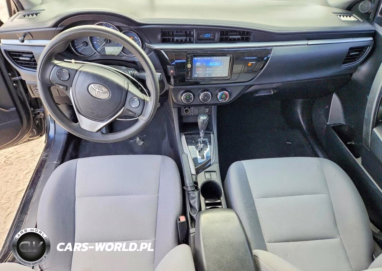 2015 Toyota Corolla L VIN:2T1BURHE3FC468210 - 8