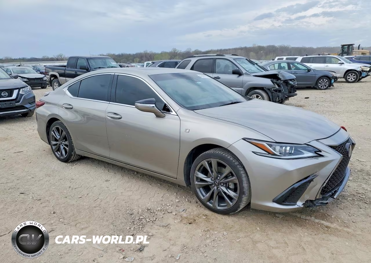 2021 Lexus Es 350 F Sport VIN:58AGZ1B13MU085368 - 4