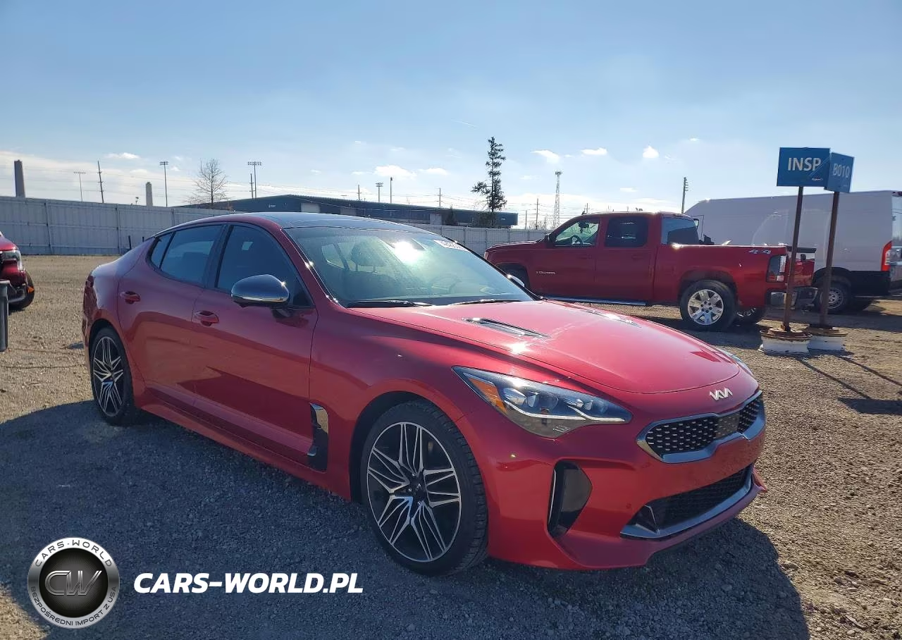 2022 Kia Stinger Gt2 VIN:KNAE55LC9N6109133 - 4