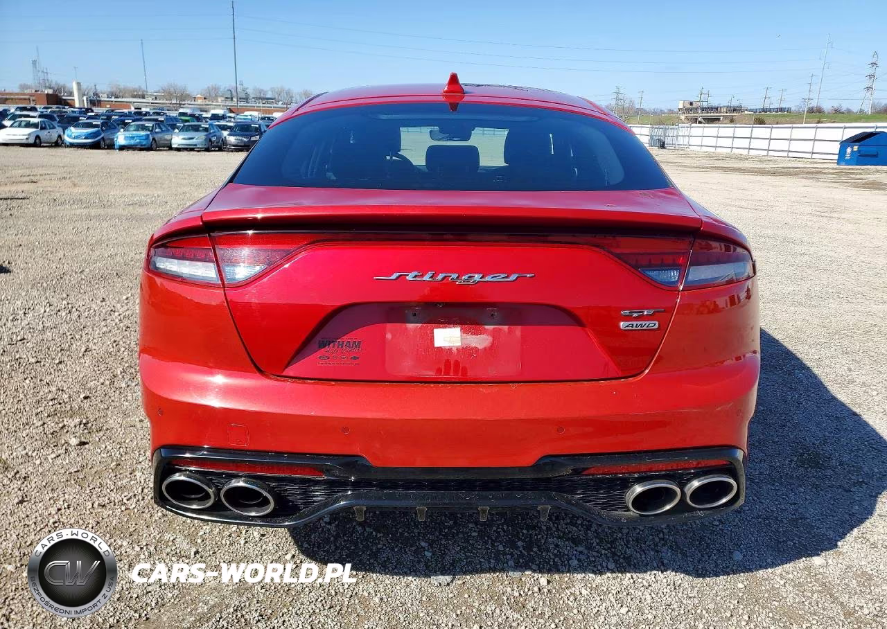 2022 Kia Stinger Gt2 VIN:KNAE55LC9N6109133 - 6