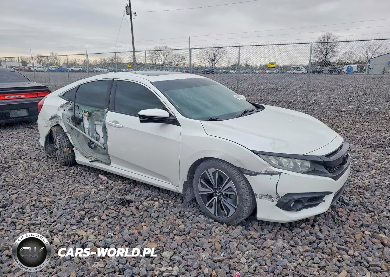 2017 Honda Civic Exl VIN:19XFC1F78HE032239 - 4