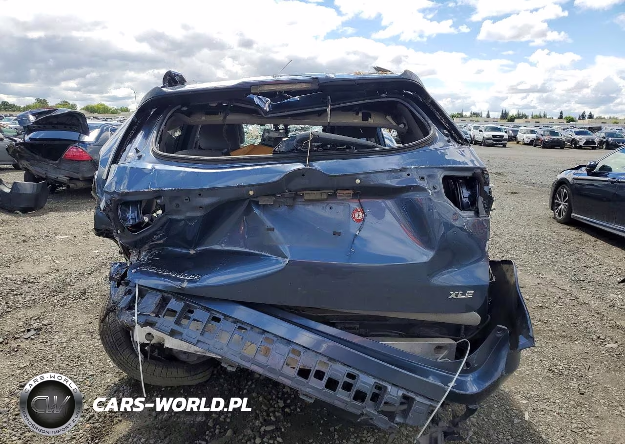 2019 Toyota Highlander Xle VIN:5TDKZRFH3KS361285 - 6