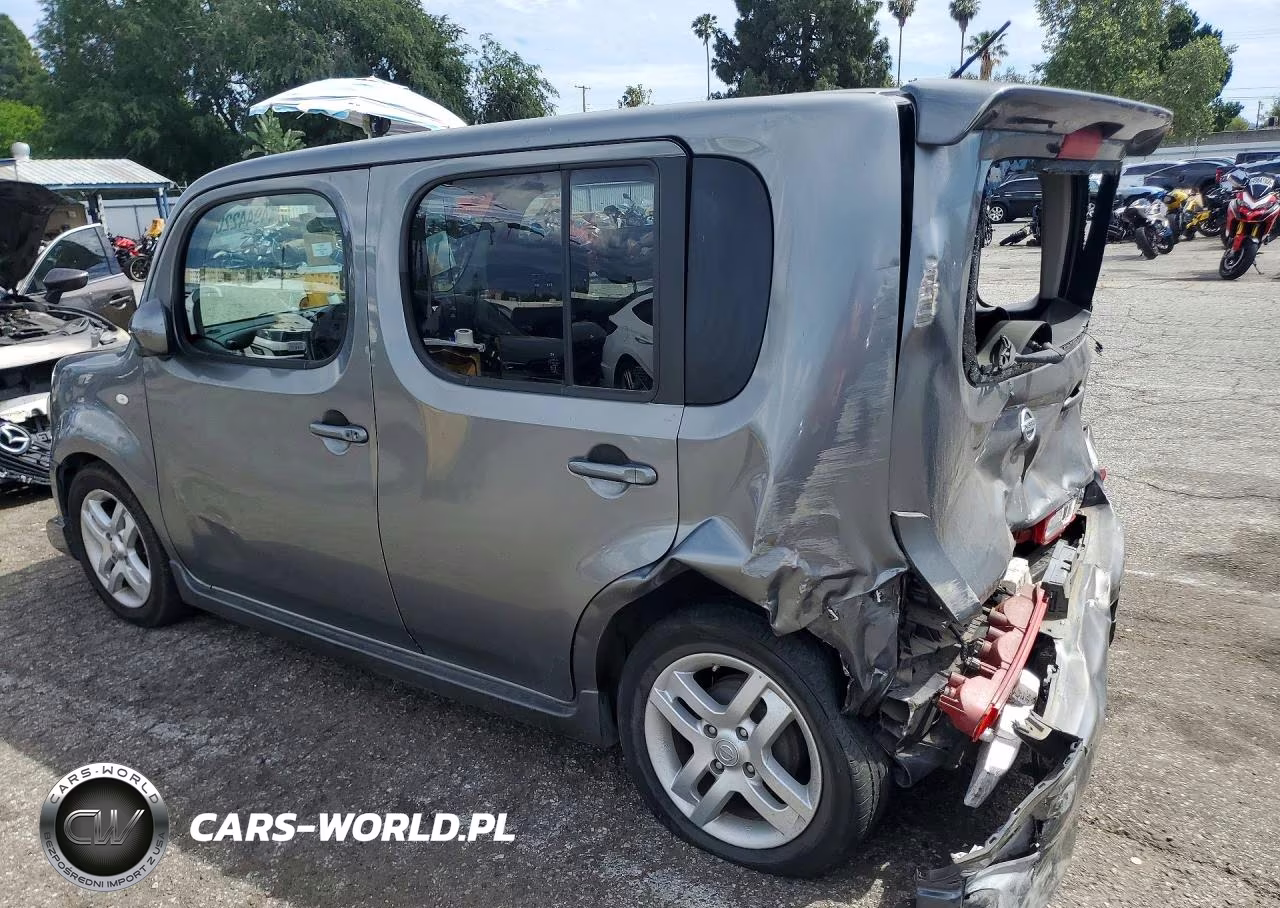 2009 Nissan Cube VIN:JN8AZ28RX9T107906 - 2