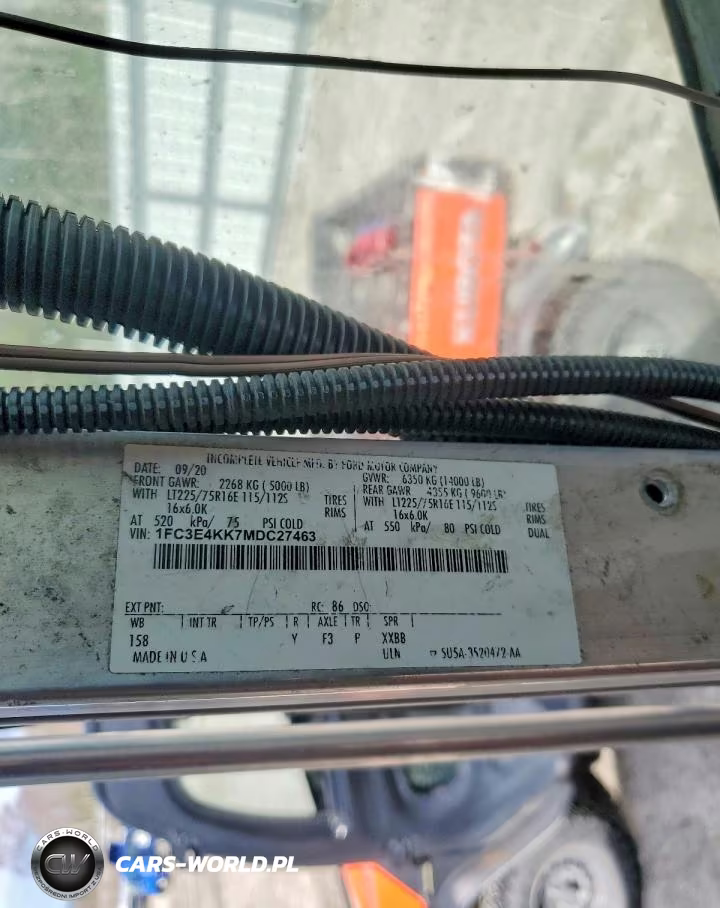 2021 Ford E450 Delivery Truck VIN:1FC3E4KK7MDC27463 - 13