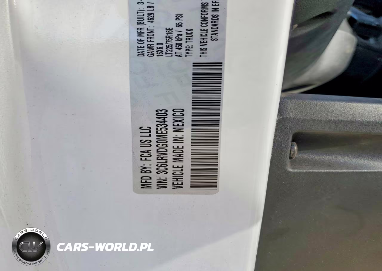 2021 Ram Promaster 2500 2500 High VIN:3C6LRVDG0ME534403 - 13