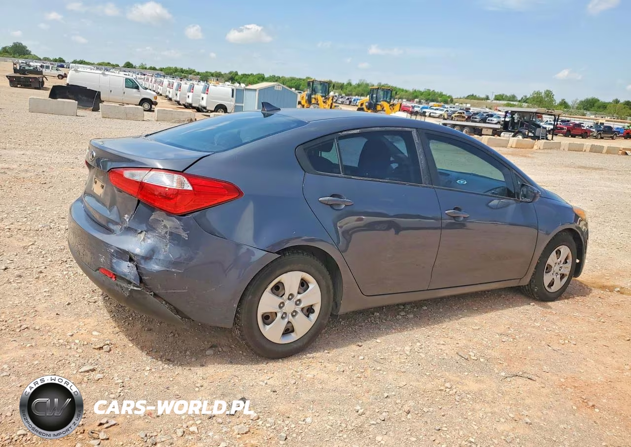 2016 Kia Forte Lx VIN:KNAFK4A62G5496380 - 3