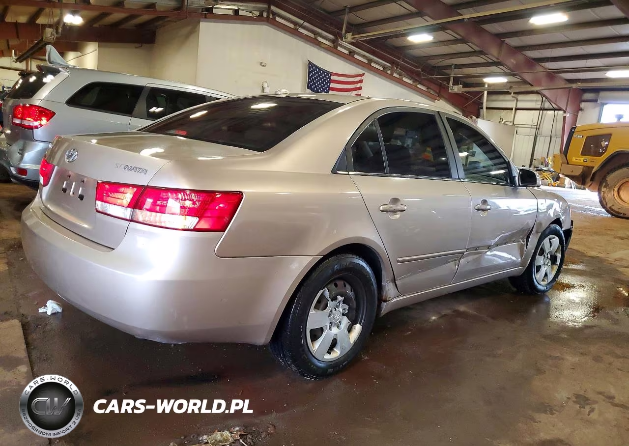 2008 Hyundai Sonata Gls VIN:5NPET46C38H326539 - 3