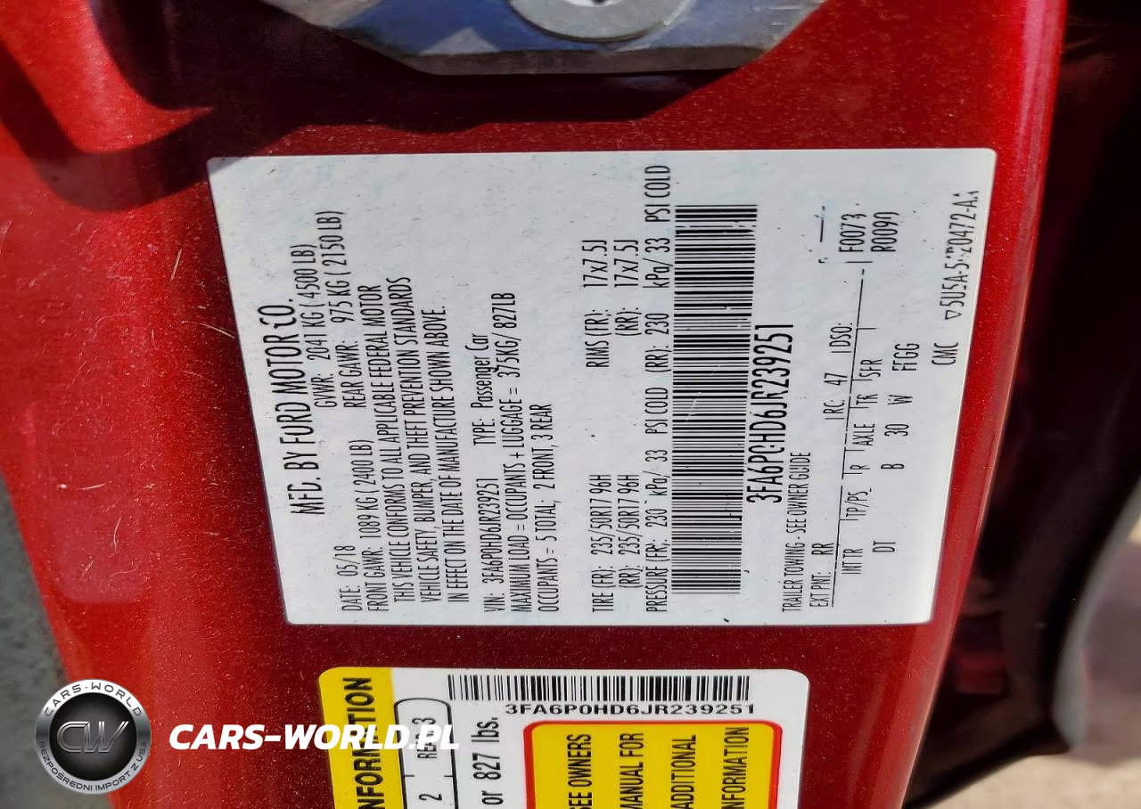 2018 Ford Fusion Se VIN:3FA6P0HD6JR239251 - 12