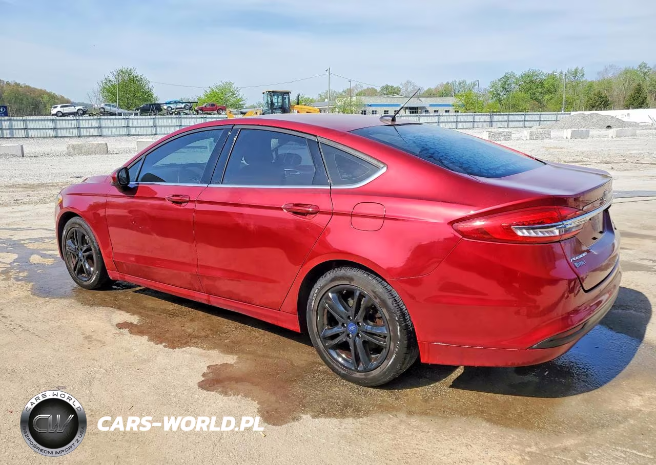 2018 Ford Fusion Se VIN:3FA6P0HD6JR239251 - 2