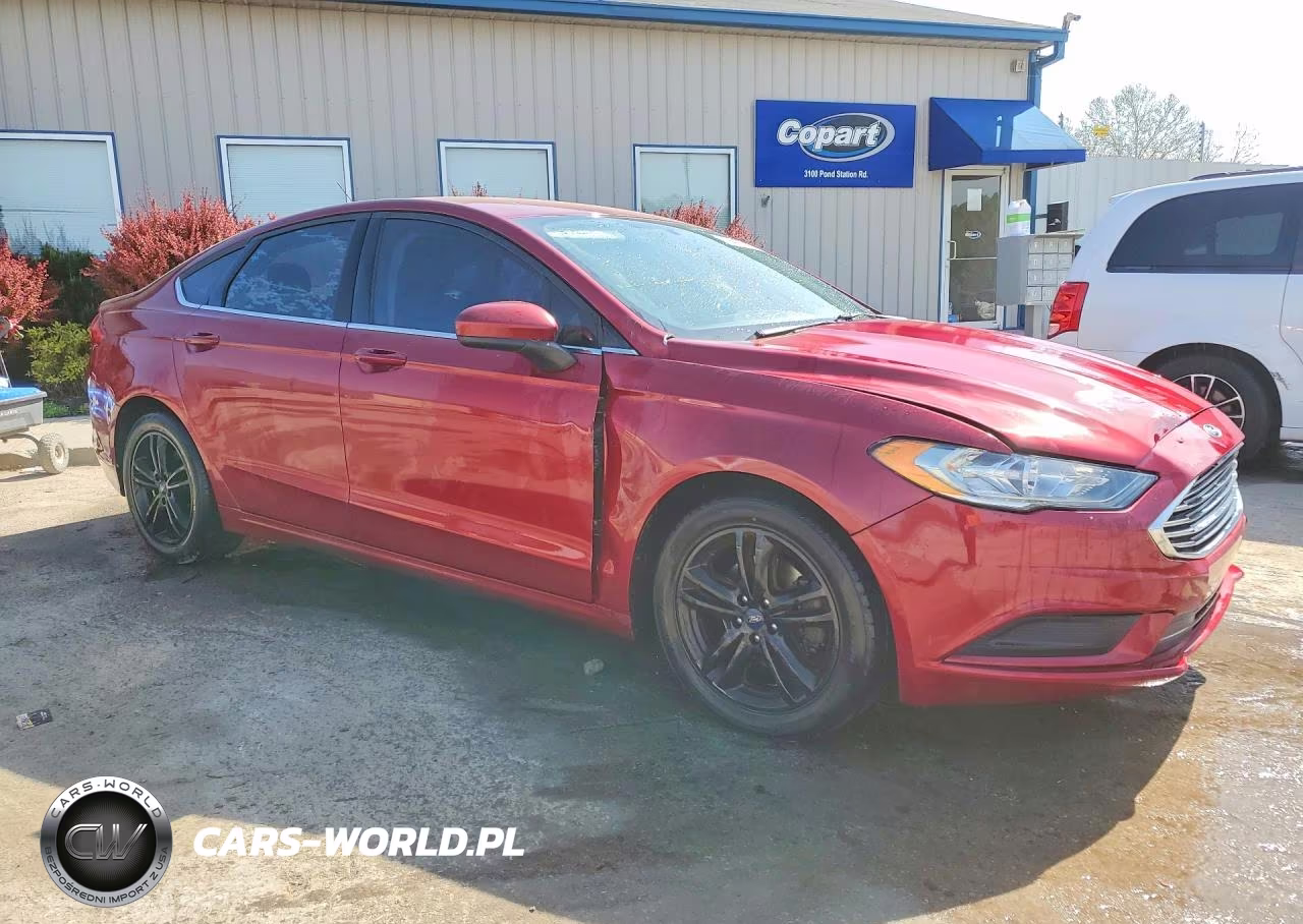 2018 Ford Fusion Se VIN:3FA6P0HD6JR239251 - 4