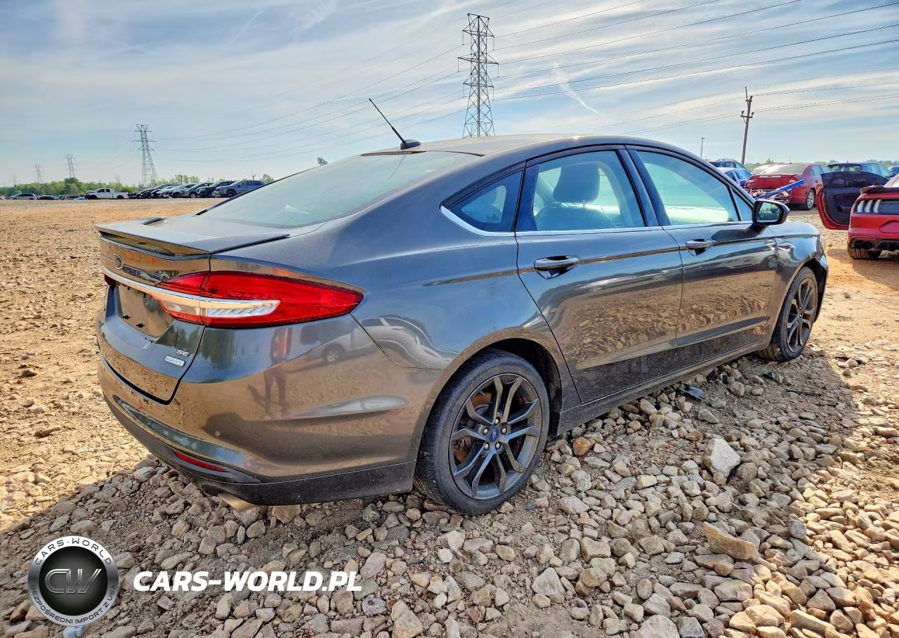 2018 Ford Fusion Se VIN:3FA6P0HD3JR251339 - 3