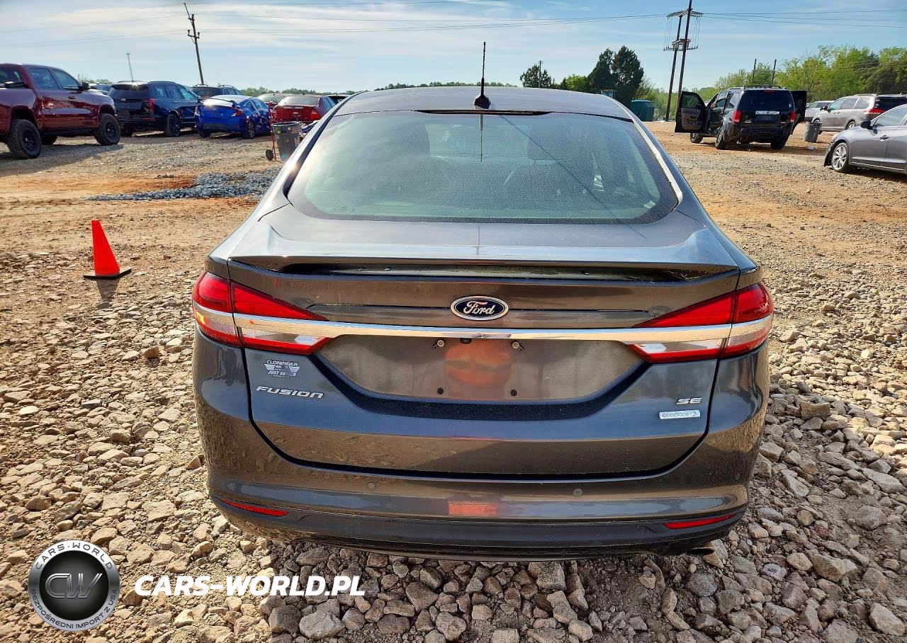 2018 Ford Fusion Se VIN:3FA6P0HD3JR251339 - 6