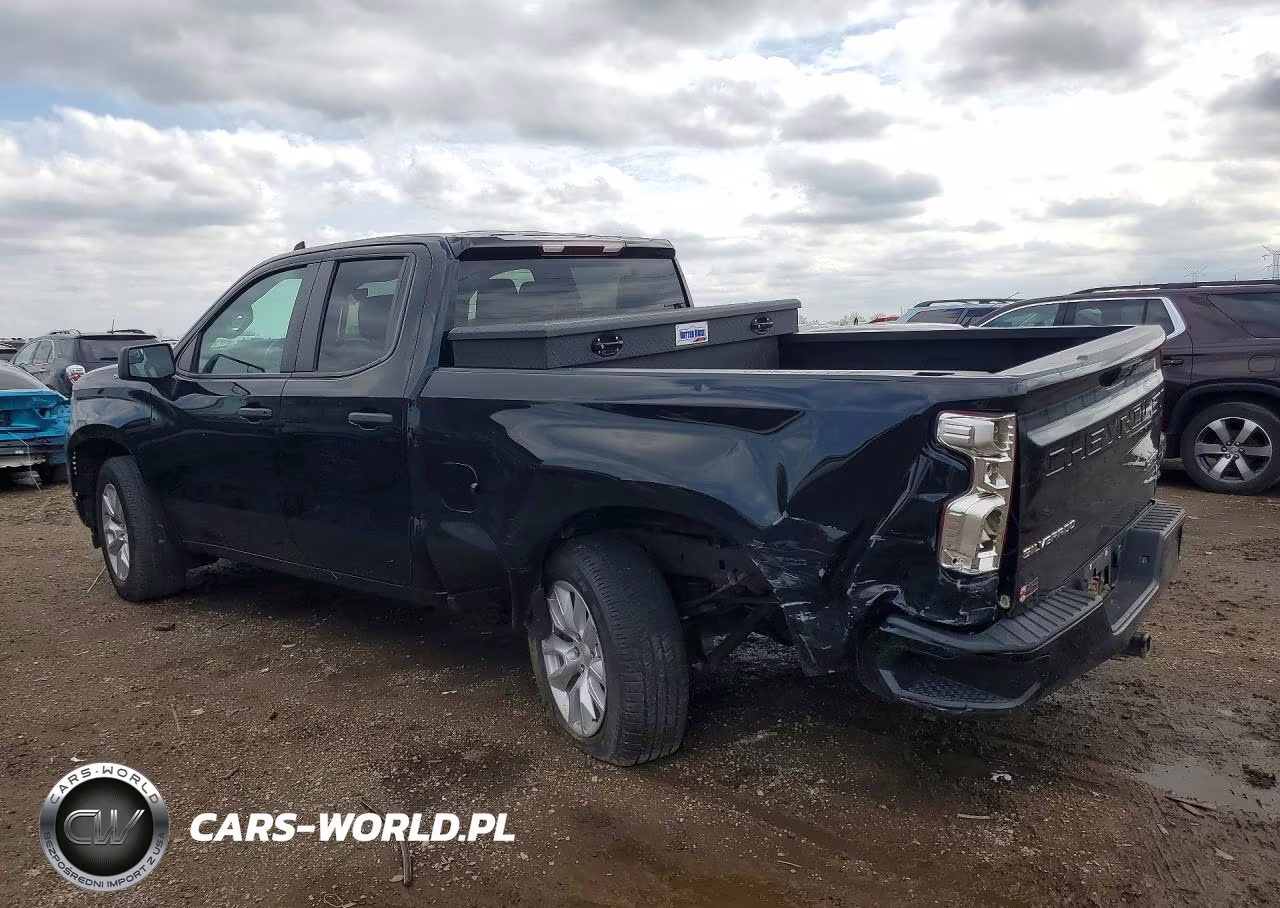 2022 Chevrolet Silverado K1500 Custom VIN:1GCRDBEK7NZ637150 - 2