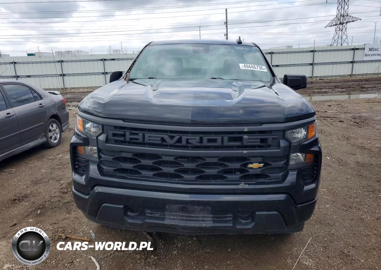 2022 Chevrolet Silverado K1500 Custom VIN:1GCRDBEK7NZ637150 - 5