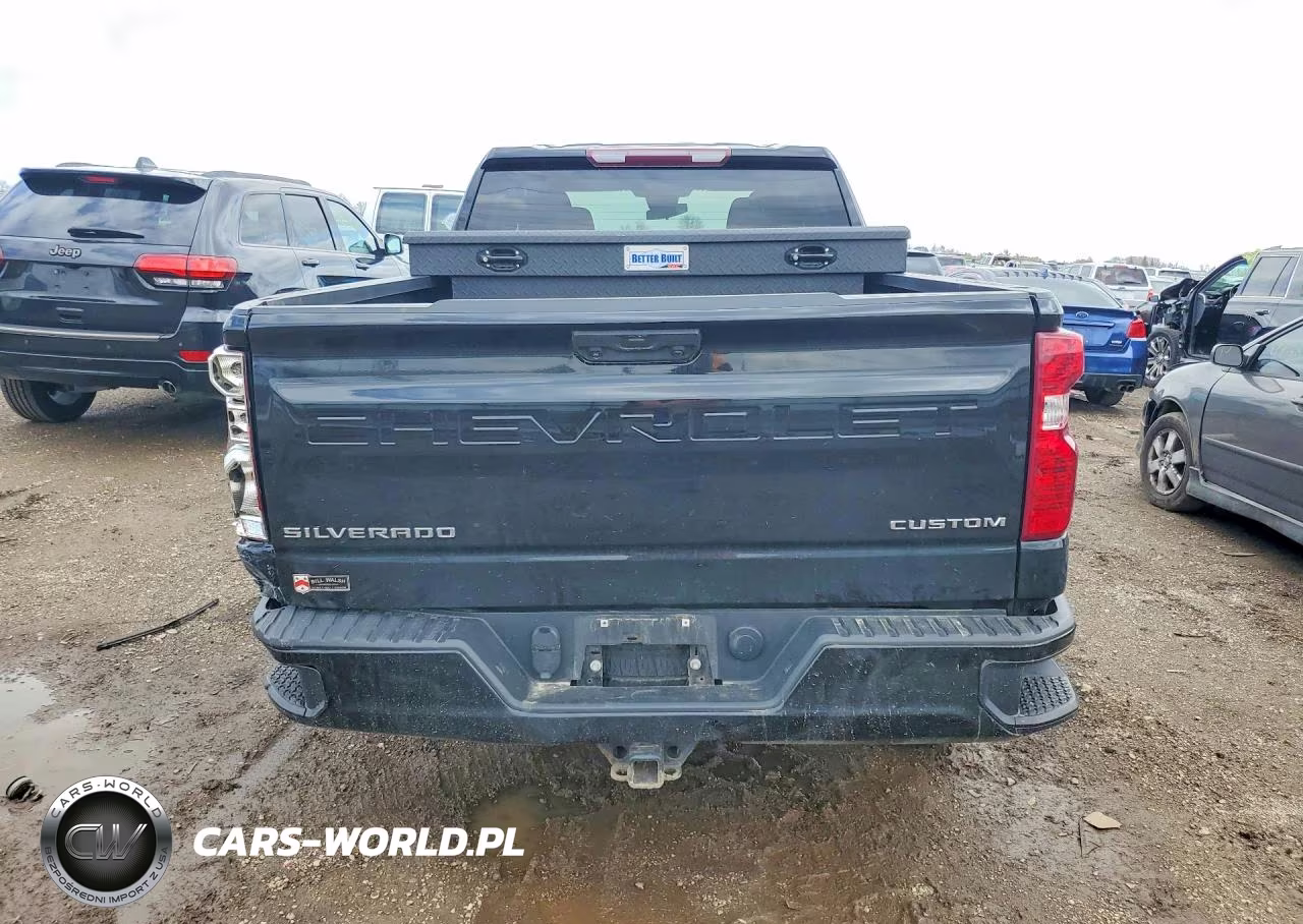 2022 Chevrolet Silverado K1500 Custom VIN:1GCRDBEK7NZ637150 - 6