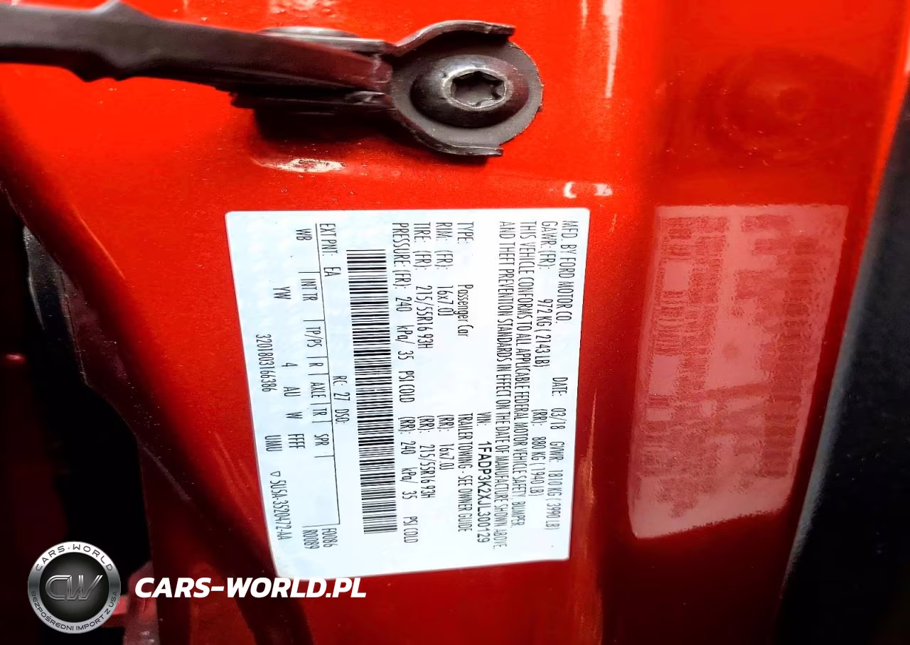 2018 Ford Focus Se VIN:1FADP3K2XJL300129 - 12