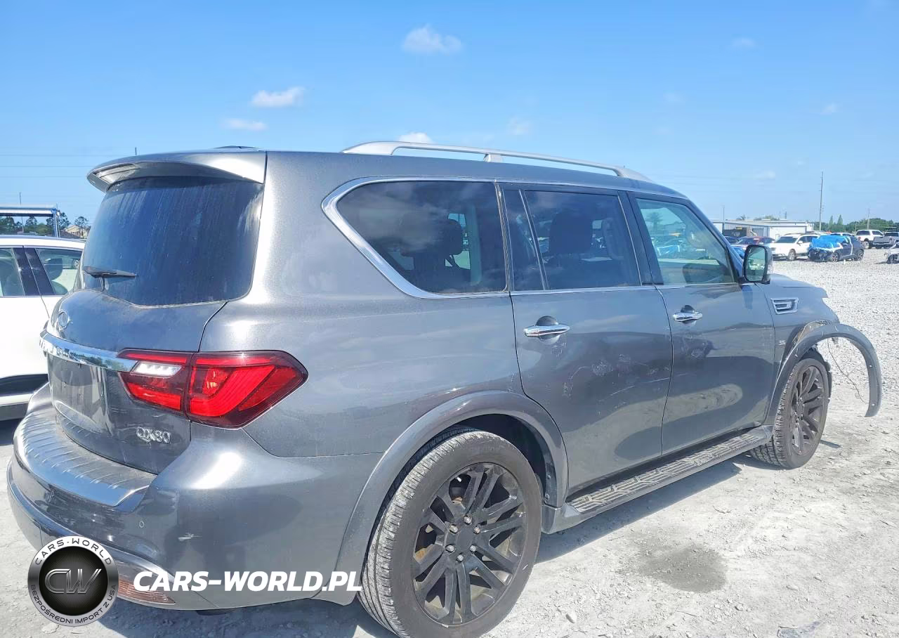 2018 Infiniti Qx80 Base VIN:JN8AZ2NF8J9662672 - 3