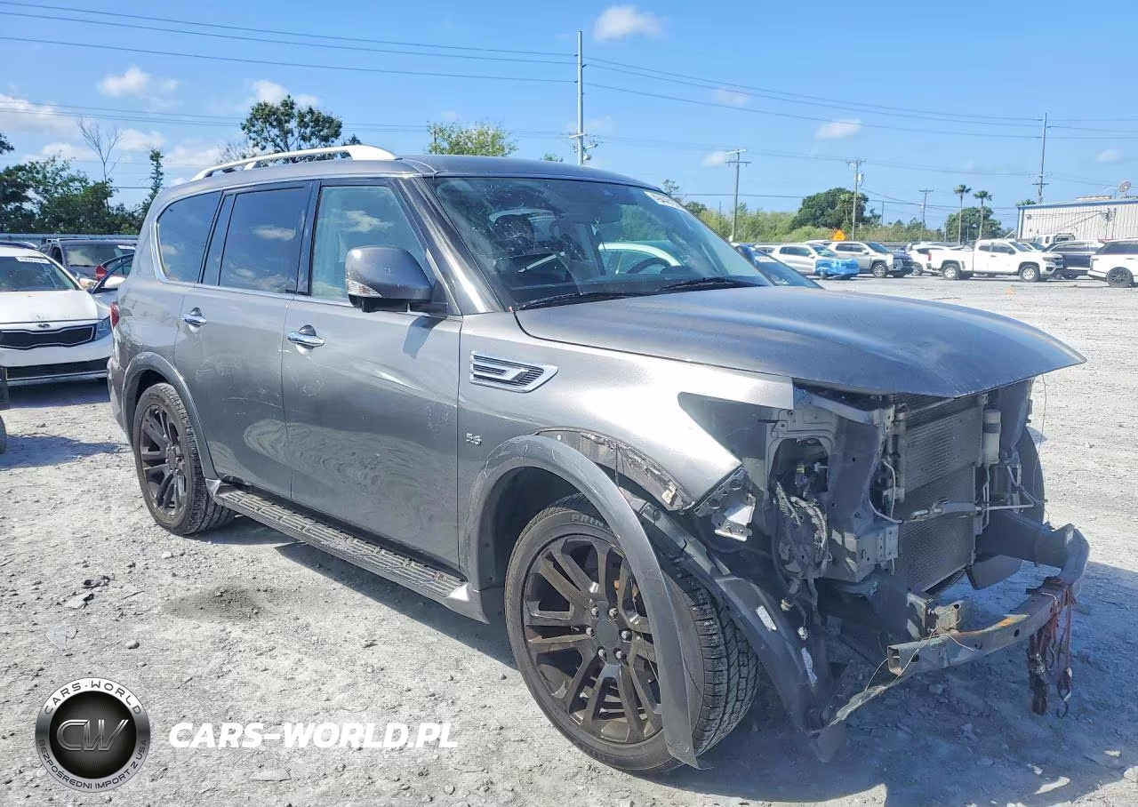 2018 Infiniti Qx80 Base VIN:JN8AZ2NF8J9662672 - 4