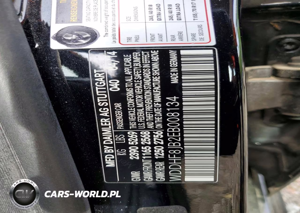 2014 Mercedes-Benz E 350 4Matic VIN:WDDHF8JB2EB008134 - 12