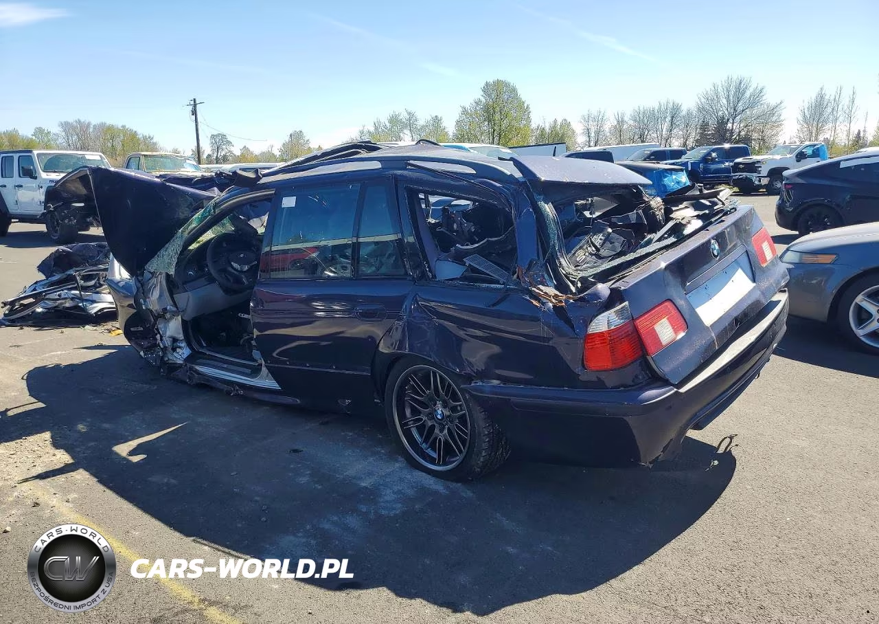 2003 BMW 540 It Automatic VIN:WBADR634X3GN92623 - 2