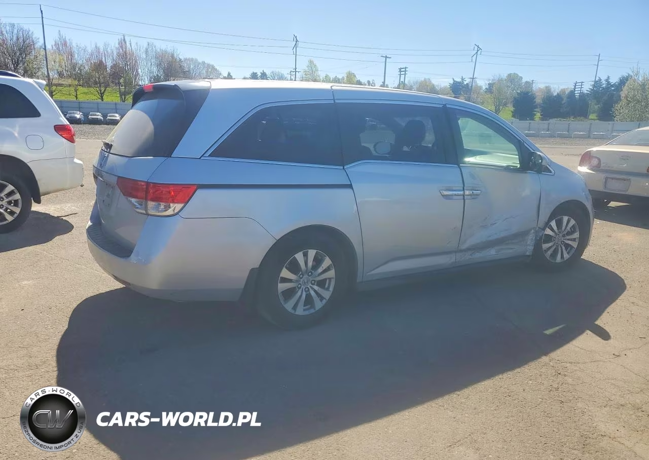 2014 Honda Odyssey Exl VIN:5FNRL5H64EB033273 - 3