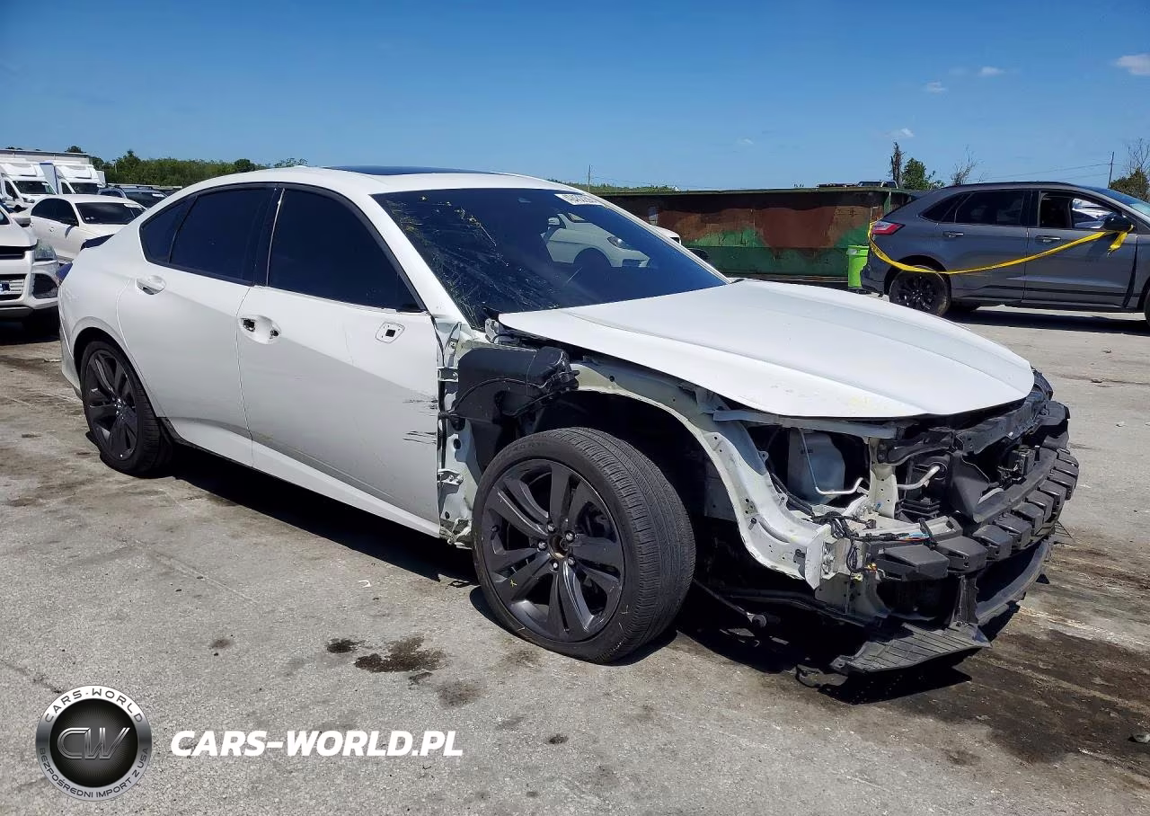 2022 Acura Tlx Tech A VIN:19UUB5F56NA003144 - 4