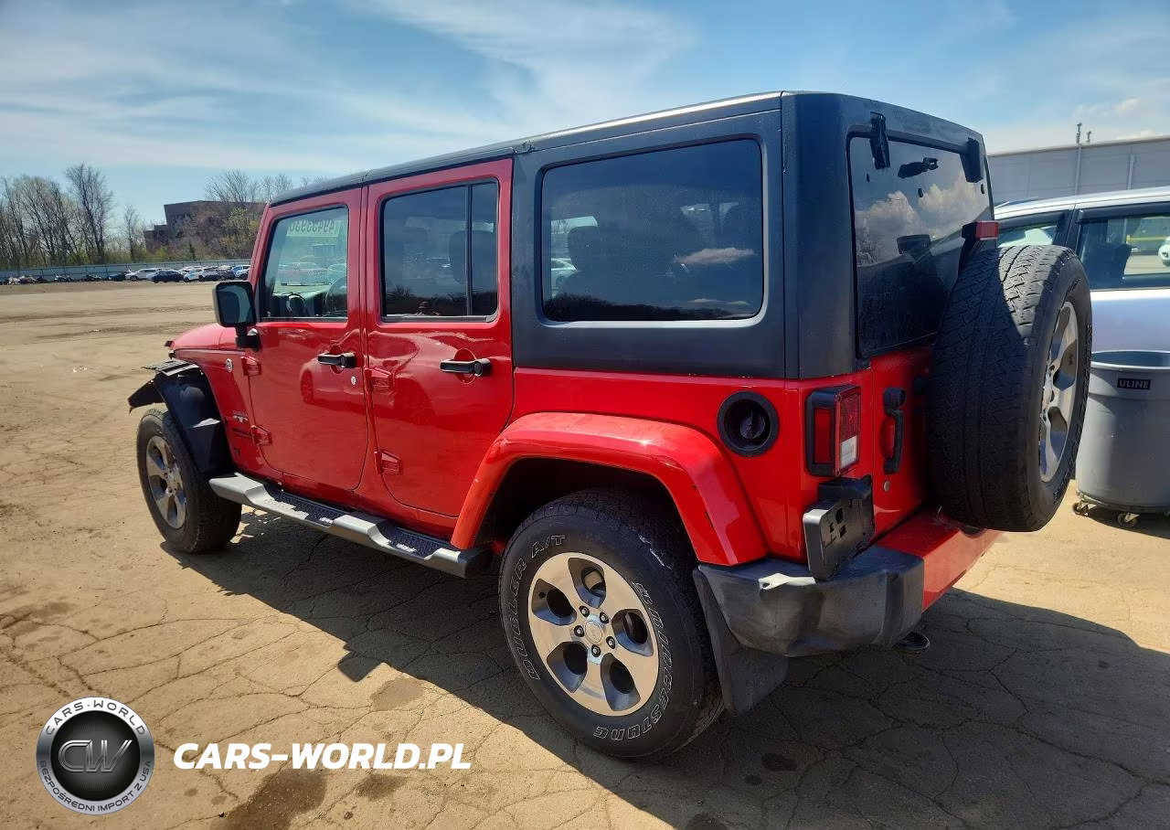 2017 Jeep Wrangler Unlimited Sahara VIN:1C4HJWEGXHL636797 - 2