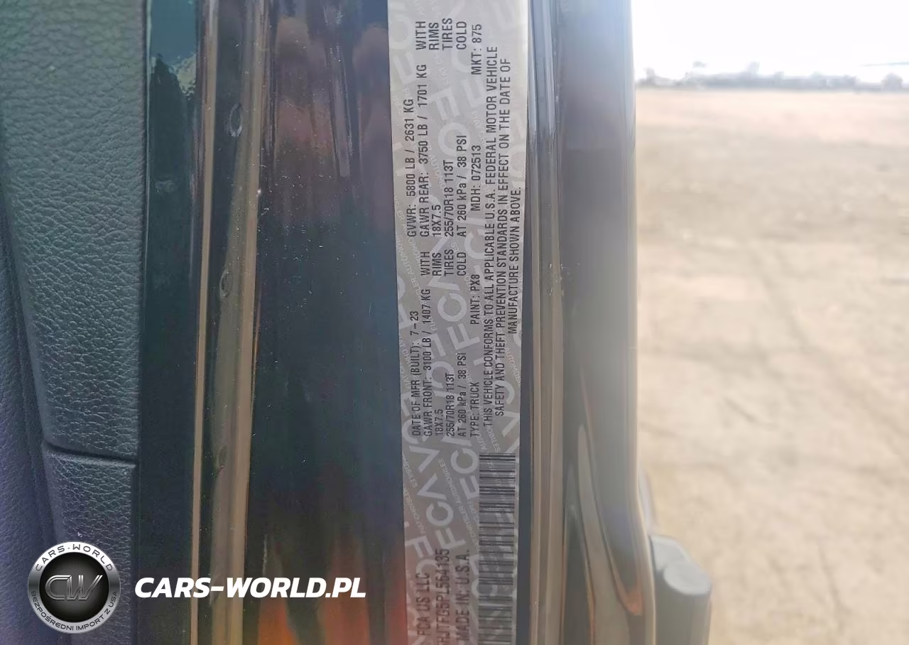 2023 Jeep Gladiator Overland VIN:1C6HJTFG5PL564135 - 12
