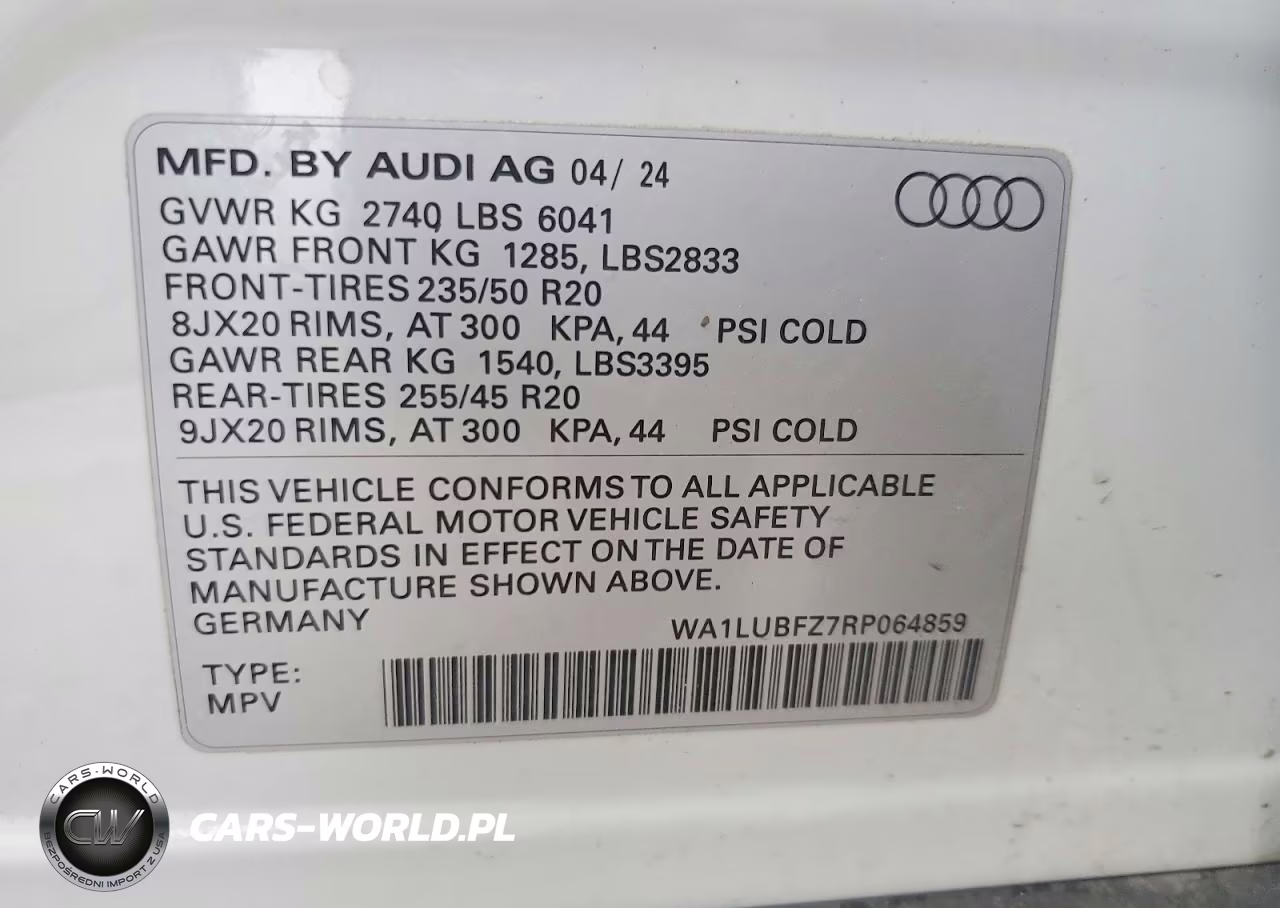 2024 Audi Q4 E-Tron Premium Plus VIN:WA1LUBFZ7RP064859 - 13