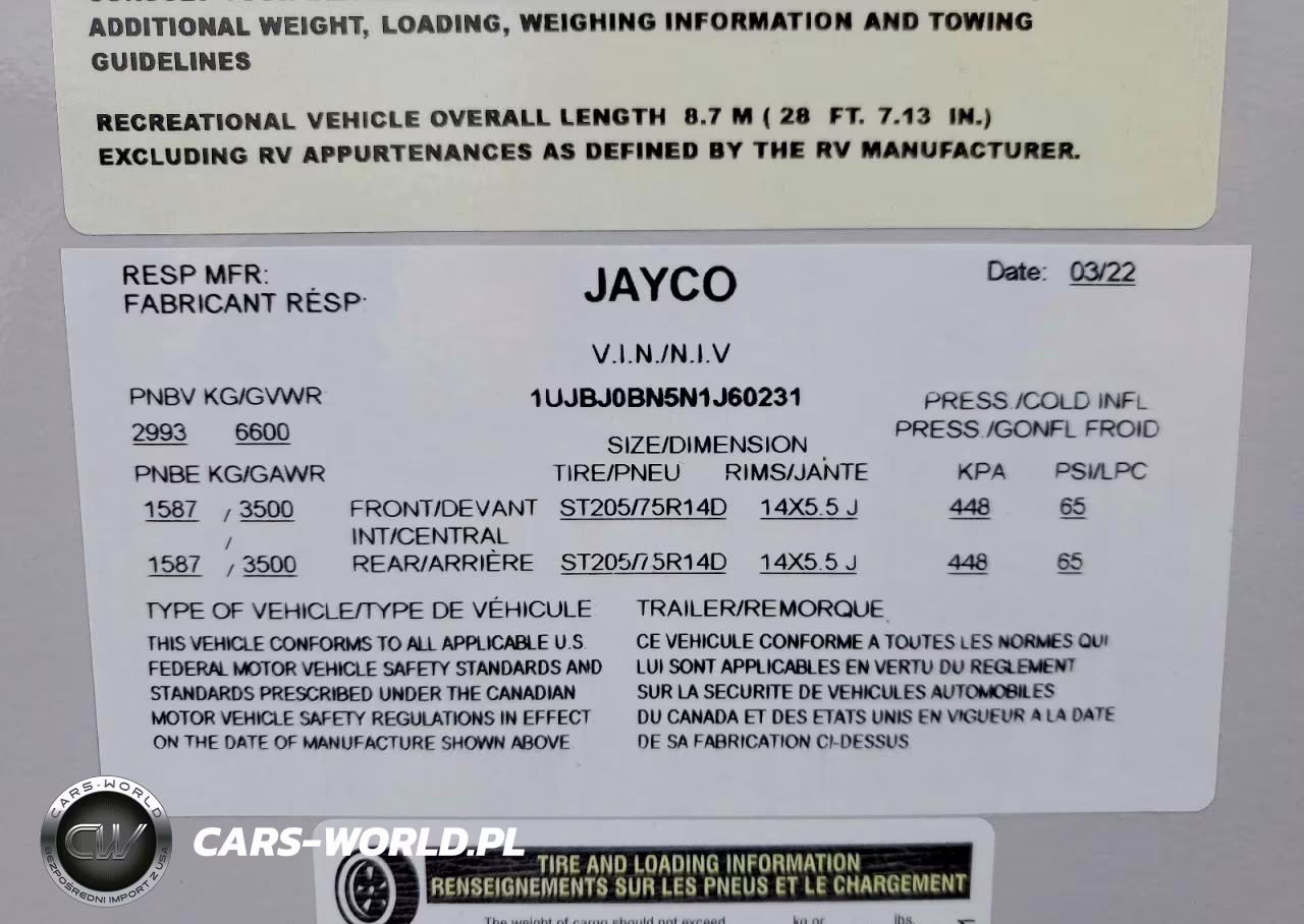 2022 Jayco Jay Feather Camper VIN:1UJBJ0BN5N1J60231 - 10
