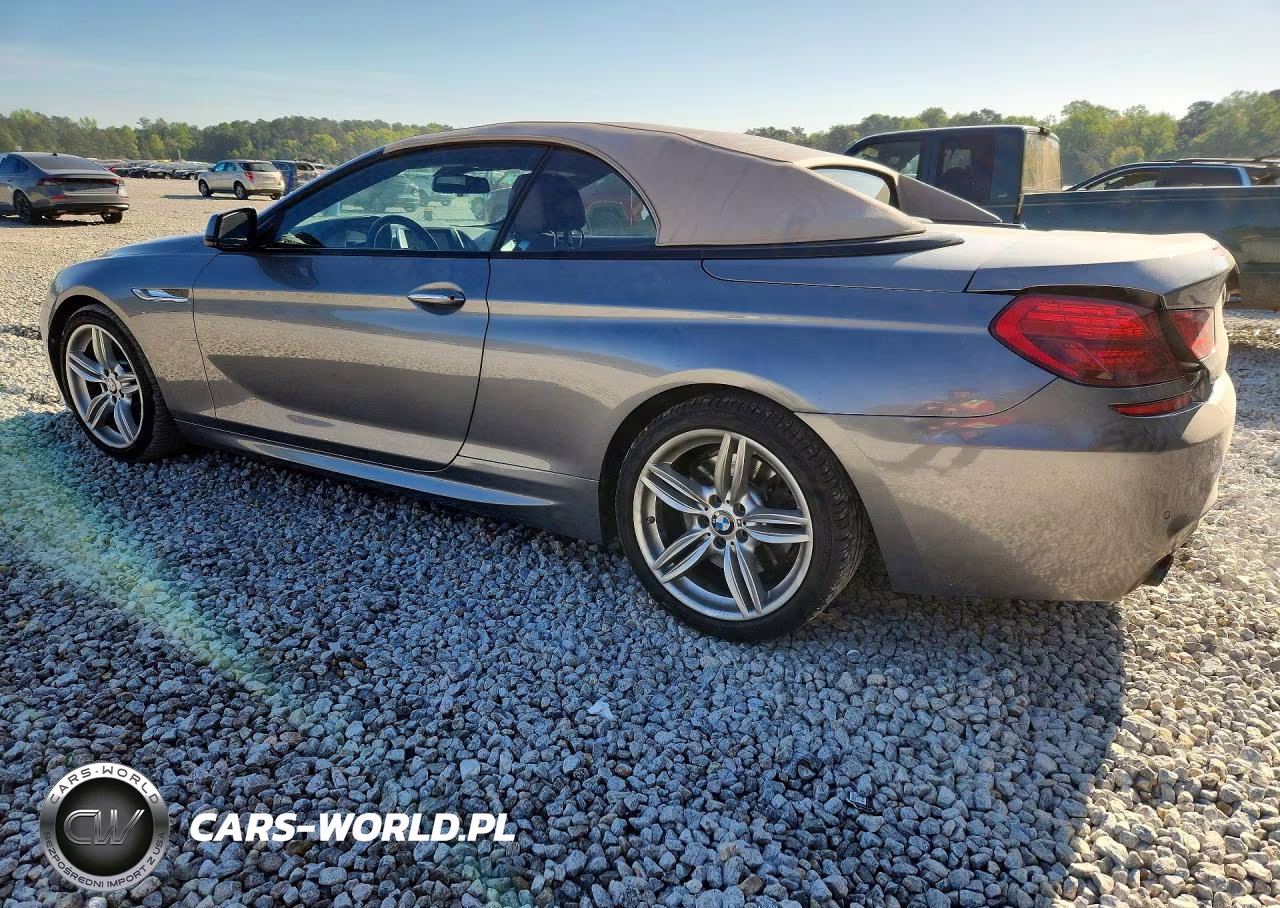 2015 BMW 640 I VIN:WBALW7C5XFGJ88034 - 2